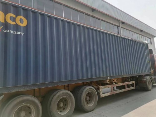 歐洲客戶柴油機裝柜發貨