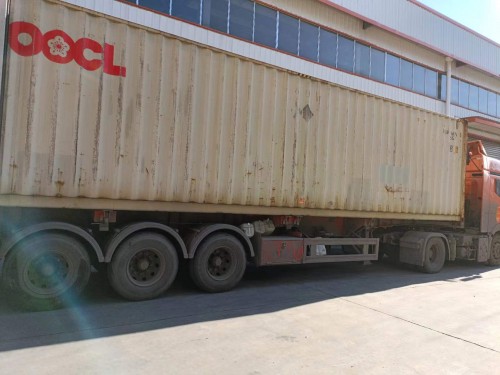 非洲客戶62臺柴油機裝柜發貨